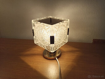 Krásná retro lampička z n. p. Lustry Kamenický Šenov