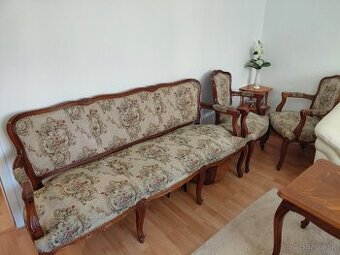 Rustikálna sedacia súprava