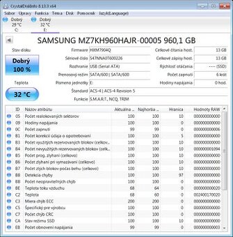 Predám 1TB Samsung SSD disky