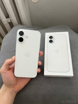 iPhone 16 128 GB Biely AKO NOVÝ