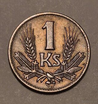 1 Koruna 1941, Slovenský štát