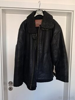 NOVA zimna KOZENA bunda v style „PILOT“.