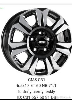 predam Al disky R17 Fiat Ducato