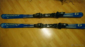 Predam pouzite lyže s lyziarkami