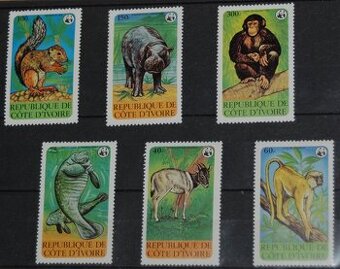 Poštové známky - Fauna 185 - neopečiatkované