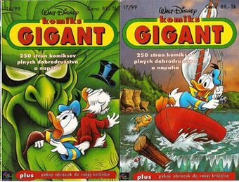 KUPIM komiks Gigant č. 16-17