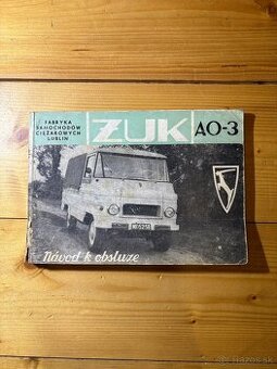 Kniha Návod k obsluhe ZUK/ŽUK