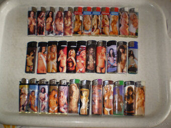 plynové zapaľovače plastové