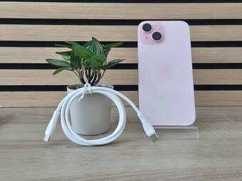 Apple iPhone 15 128GB Pink | ZÁRUKA 12M
