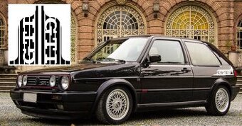 vw volkswagen golf mk2 gti retro polepy