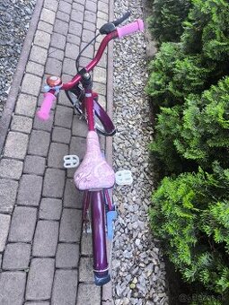 Dievčenský bicykel 16 pre 4-7 rokov