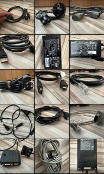 Predám rôzne káble – HDMI, LAN, USB, napájacie