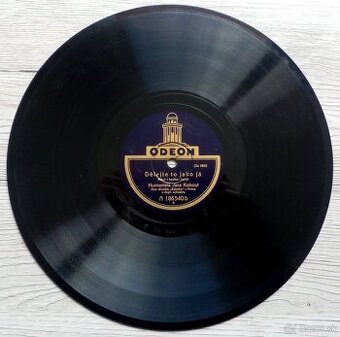 Jára Kohout, herec – stará šelaková gramodeska, rok 1928