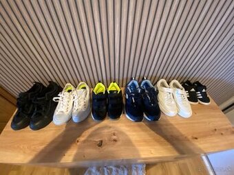 Diesel 40,Converse 37,Fila 33,Kalenji 40,Pro Touch34