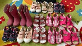 Detské botasky, gumáky, papuče, tenisky