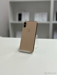ZÁRUKA 2 ROKY /  Apple iPhone XS 64GB Gold / 100% ZDRAVIE