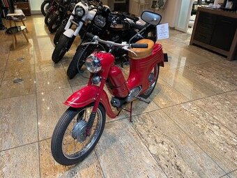 Predam JAWA 555, rv: 1958, s TP a ŠPZ