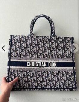 Tmavomodrá kabelka CH Dior