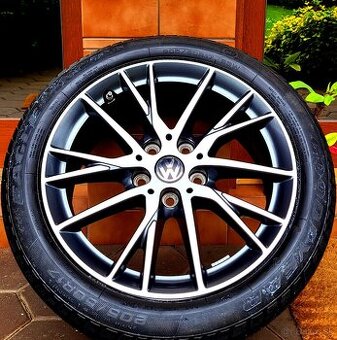 alu R17 5x112 bicolor, VW Golf 5 + 6 + 7 + 8 + Touran...