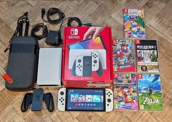 Nintendo Switch OLED + hry