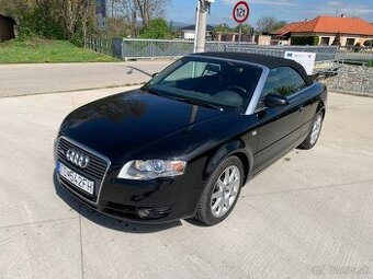 Predám Audi A4 B7 Cabrio, 2.0 TDI - S line, 103kW, 2007