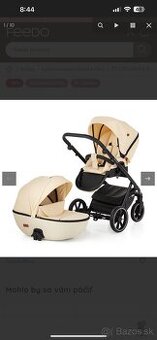 PETITE&MARS Kočár kombinovaný Rover III 2v1 Beige