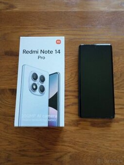 Xiaomi redmi note 14 pro 8GB/256GB + zadarmo prislúšenstvo