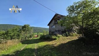 NA PREDAJ, Rodinný dom na samote s pozemok 1911m2 v Terchove