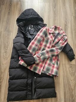 Balík oblečenia- nová bunda+ vlnený kabát