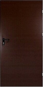 Vonkajšie technické dvere bronz 80 pravé - 1