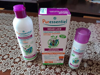 Sada roztok, šampón a repelent proti všiam