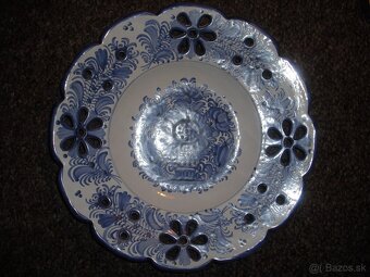 Modranska keramika tanier a dzban zbierka