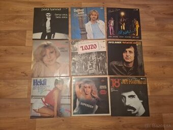 Zbierka LP platní 40 kusov