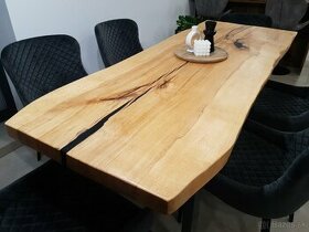 stôl, epoxid, jedalensky stol