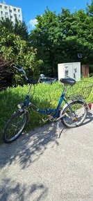 Retro skladačka Eska Folder zachovaly bicykel do mesta
