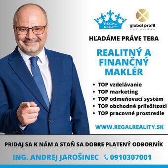 Realitný a finančný maklér - 1