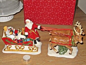 Villeroy Boch - Santa na saniach Christmas Toys
