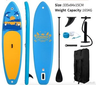 Prenájom paddleboardu