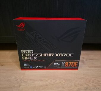 Predám novú, nepoužitú Asus ROG X870E Apex, záruka 35m Asbis