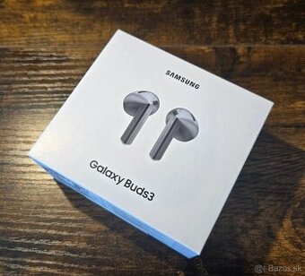 Samsung Galaxy Buds3 Strieborné