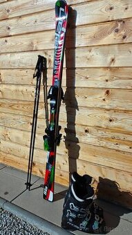 LYŽE ELAN RACE SLS 165CM + TECNICA TEN 80R 27CM