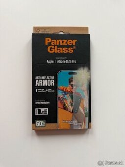 Tvrdené sklo Anti-Reflective s aplikátorom iPhone 17/16 Pro
