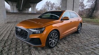 Audi Q8 210 kW Matrix, ťažne, Alcantara,