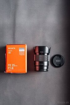 Sony FE 35mm f/1.8 ako nový v záruke