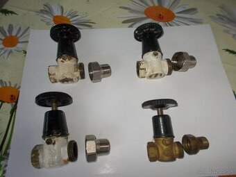 Predam  funkcne mosadzne 3/4 "ventily radiatora + nova prip