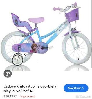 Predám detský bicykel
