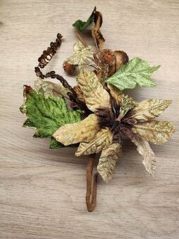 Vianočné ozdoby - kvety