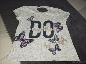 Tričko s motýlikmi