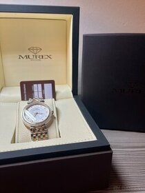 Diamantové švajčiarske hodinky značky Murex - 1