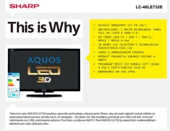 Sharp LC-46LE732ENET